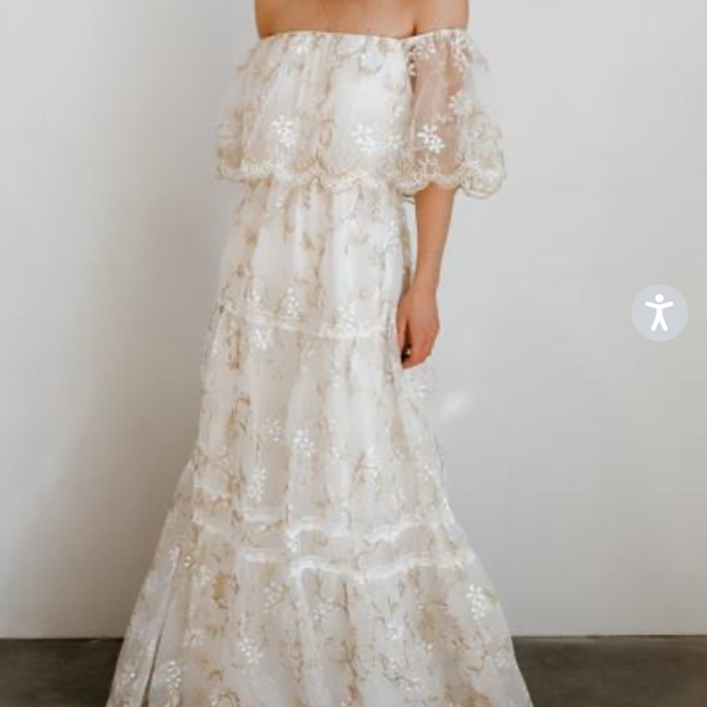 NEW with tags Medium off the shoulder Maxi dress